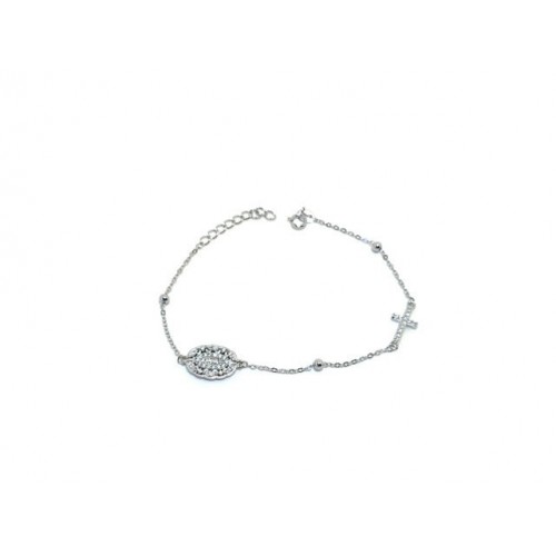 Bracciale con rosario  in...