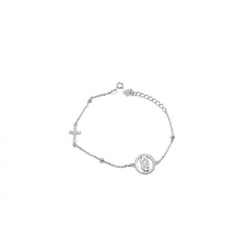 Bracciale con rosario  in...