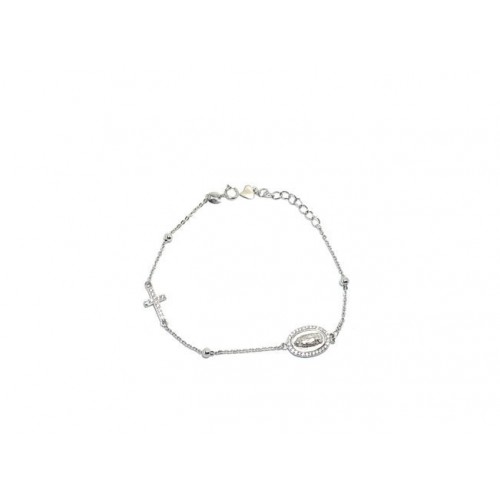 Bracciale con rosario  in...